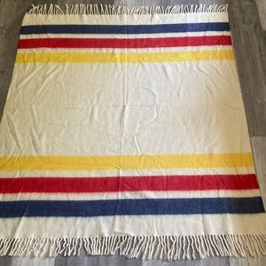 Vintage Wool / Wool Blend Throw